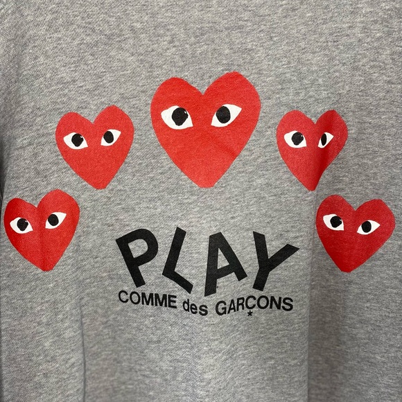 CDG Play zip-up XXL - Picture 6 of 6